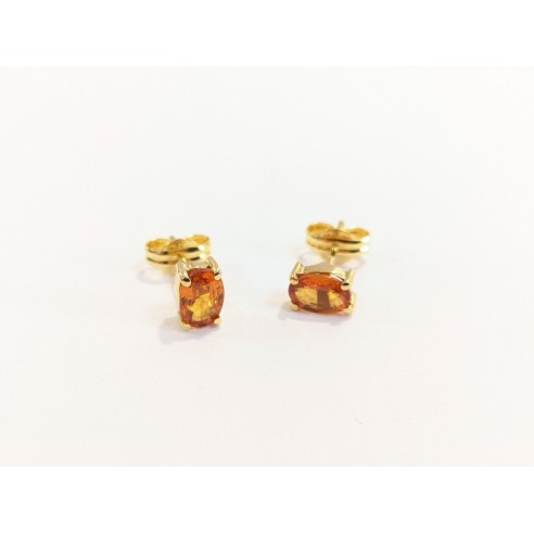 Pendientes piedras de color