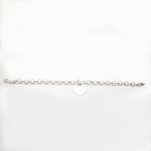 Pulsera "Rolo corazón"