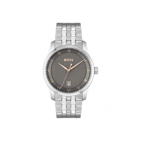 Reloj Boss Principle Hombre Plateado...