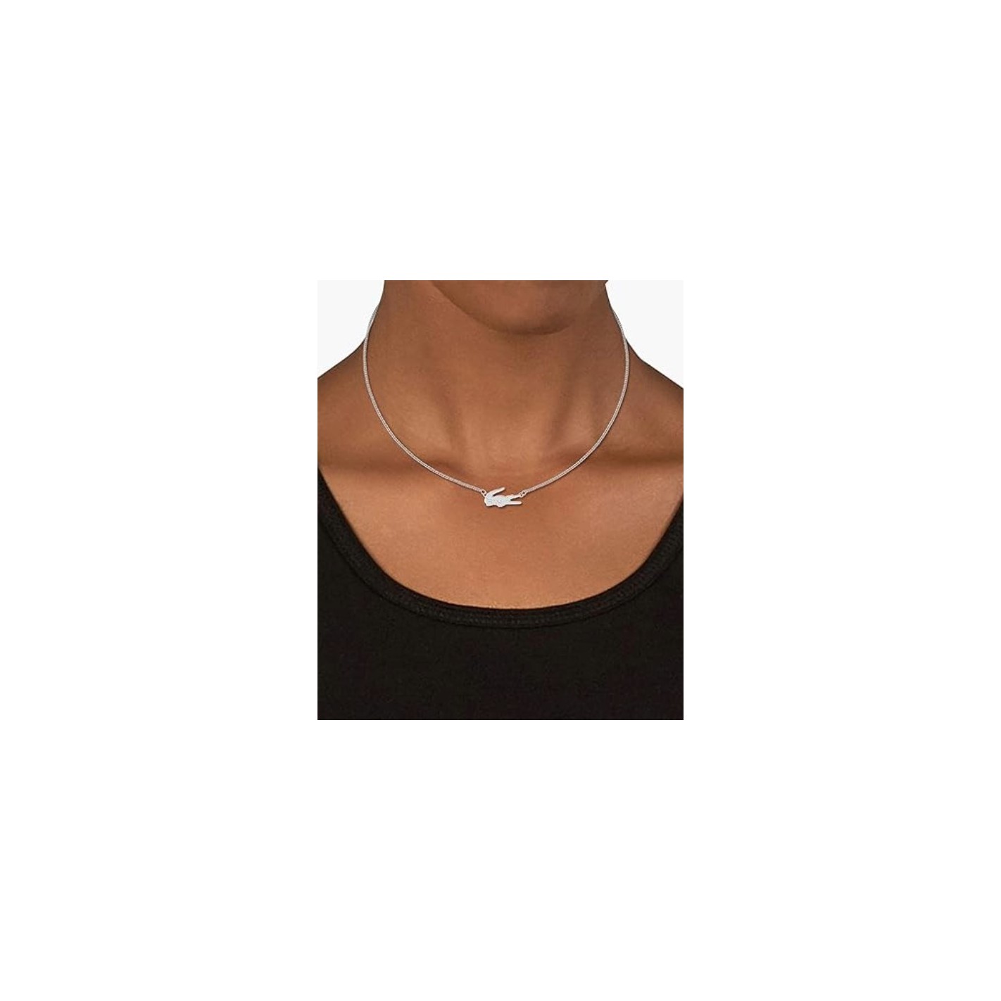 Collar Crocodile de acero 2