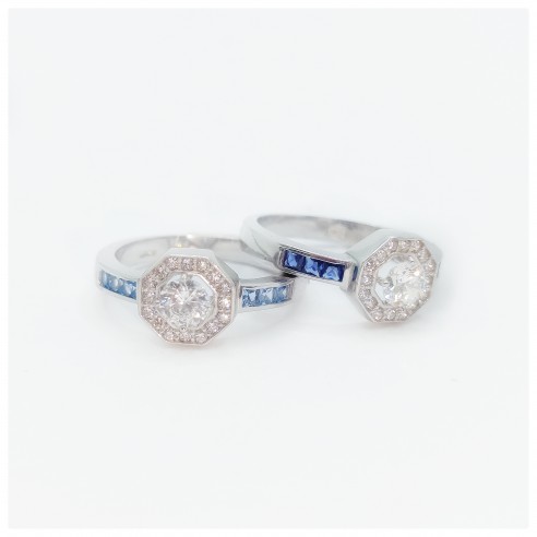 Anillo "Hexágono"
