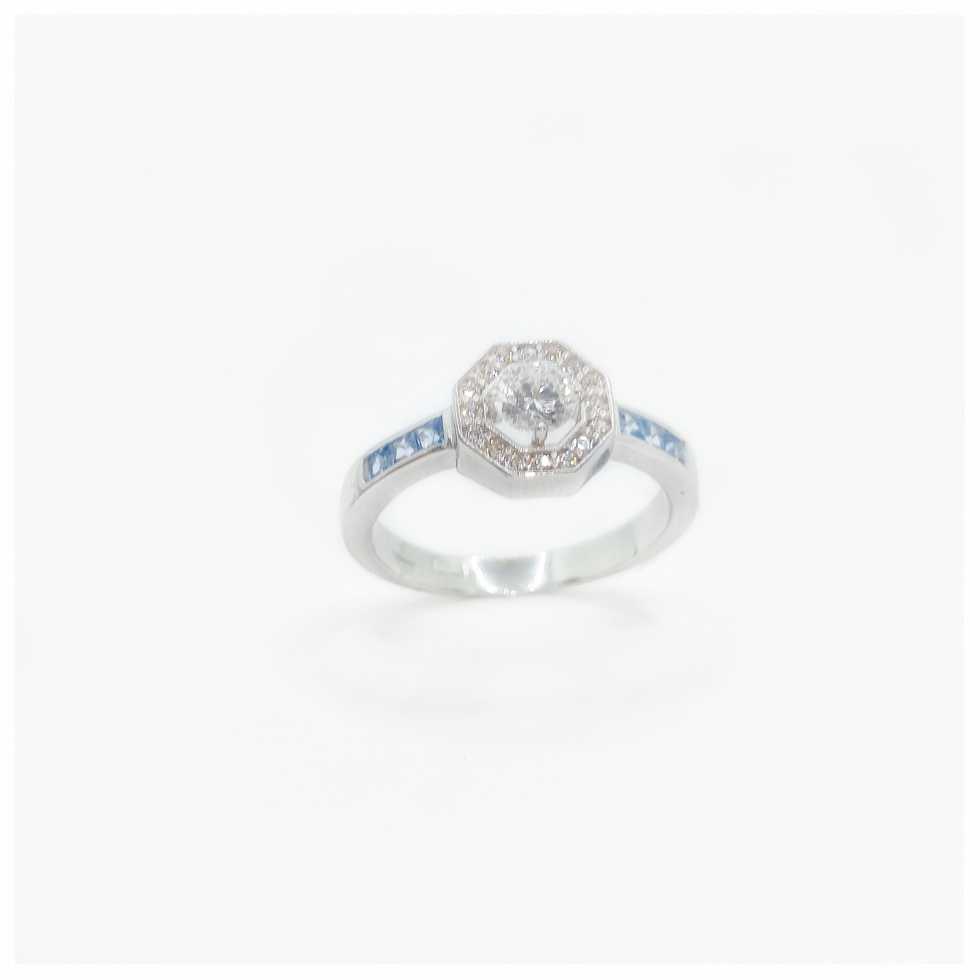 Anillo "Hexágono" 2