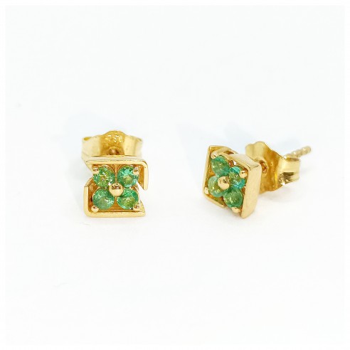 Pendientes Esmeraldas