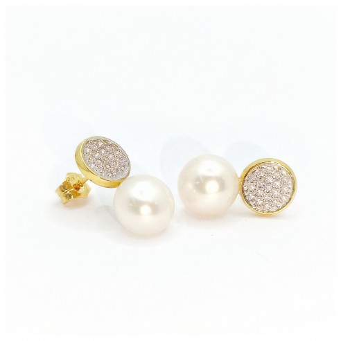 Pendientes de oro