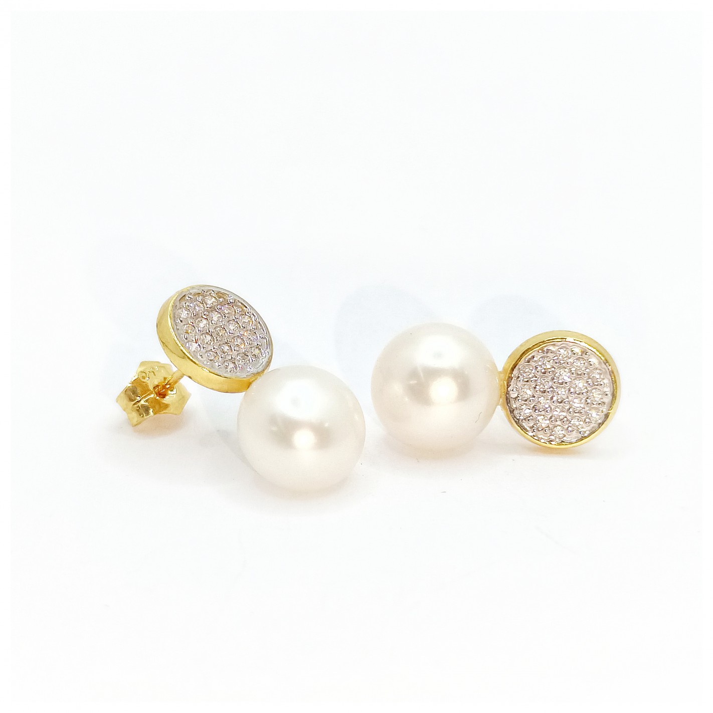 Pendientes de oro