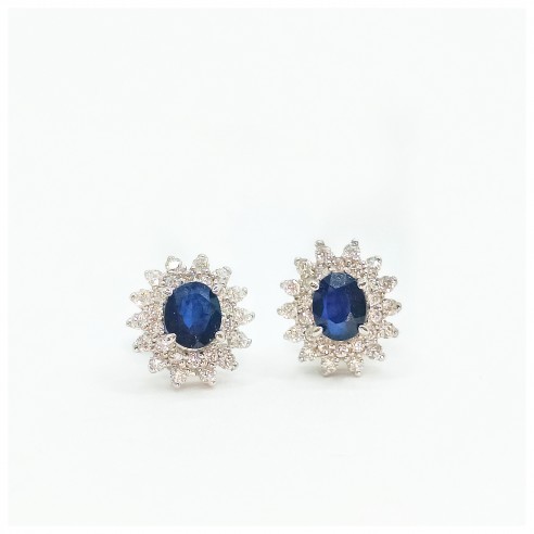 Pendientes Zafiro.
