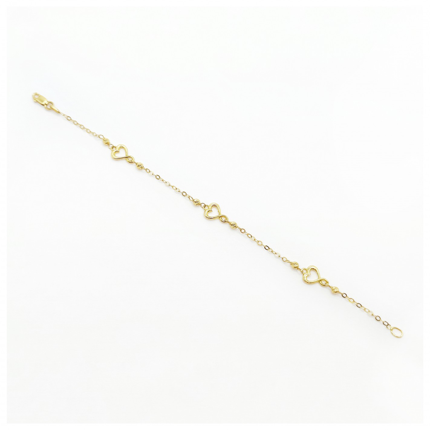 Pulsera Corazones.