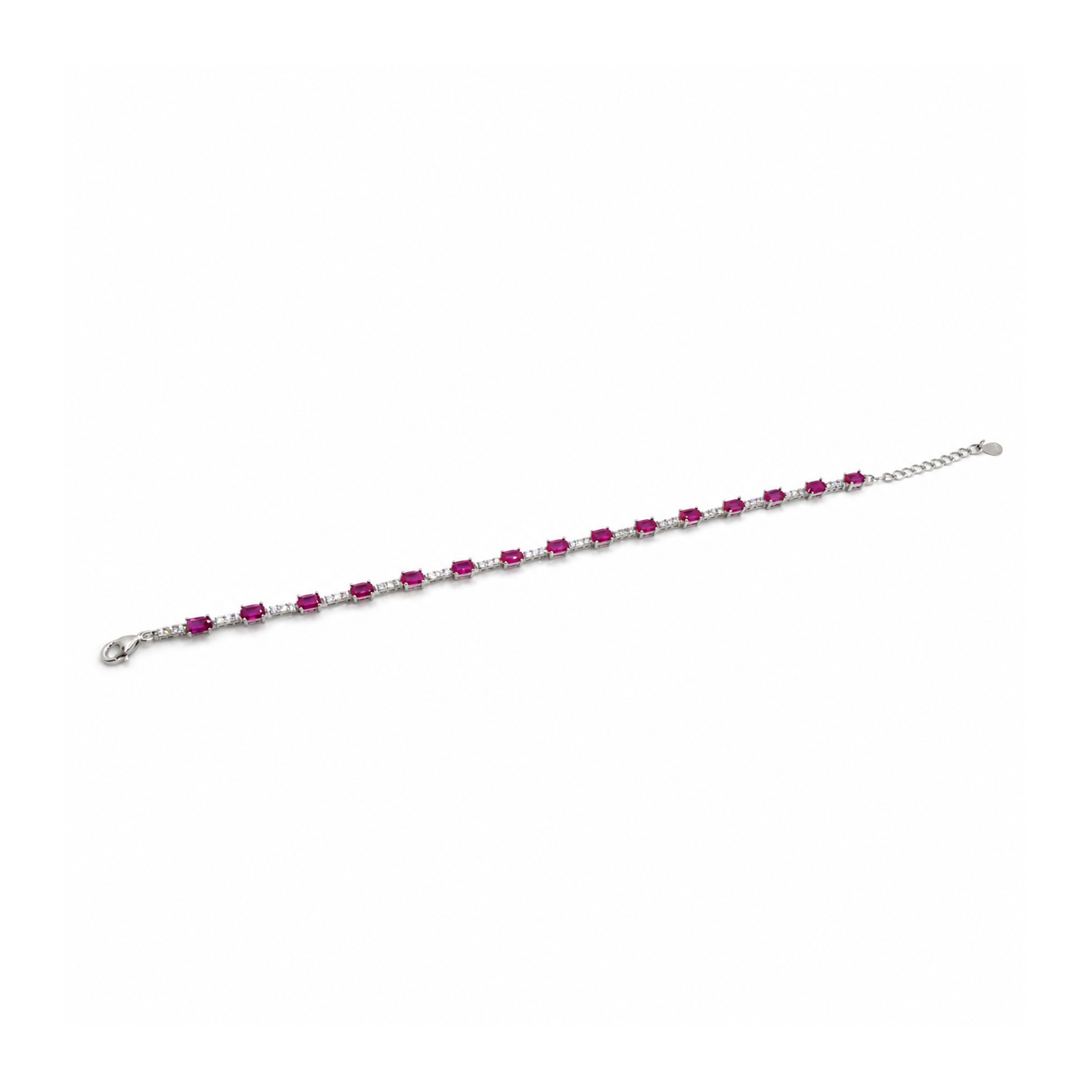 Pulsera de plata circonitas...