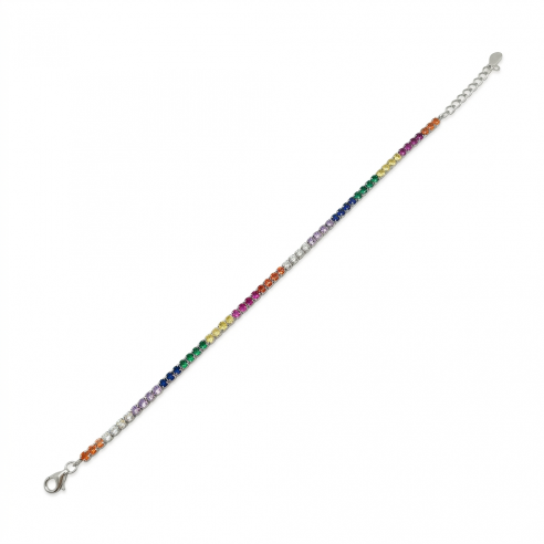 Pulsera Riviere "Arco Iris"