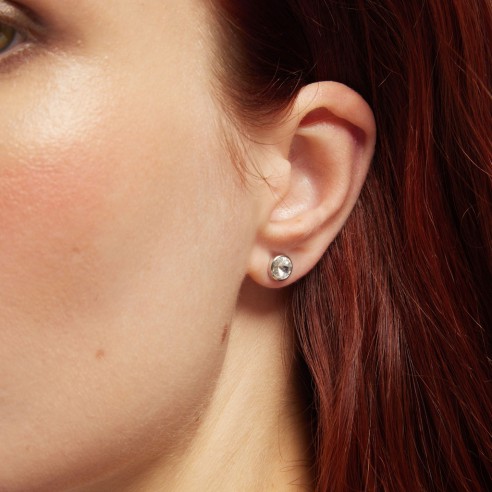 PENDIENTES BASIC AQUAMARINE