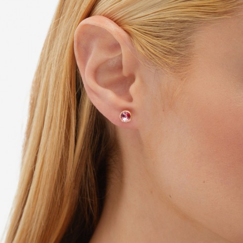 PENDIENTES BASIC VIOLET