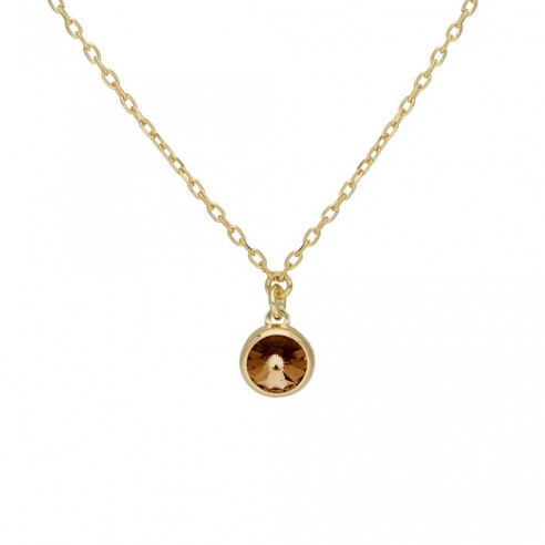 GARGANTILLA BASIC LIGHT TOPAZ